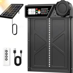 Solar Chicken Coop Door