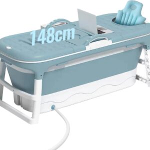 Folding Portable Bathtub Freestanding Spa , Large 148 Cm - Image 4