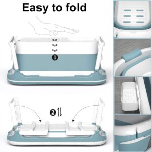 Folding Portable Bathtub Freestanding Spa , Large 148 Cm - Image 8