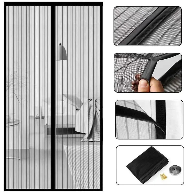 Magnetic Mosquito Net Door Screen 120X210Cm – Nice N Cheap Variety Store Magnetic Mosquito Net