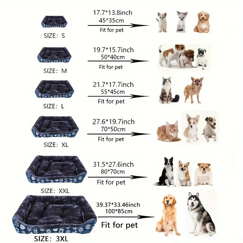 Xxl Blue Pet Dog Bed Sofa Mat For Cats &Amp; Dogs – Nice N Cheap Variety Store Xxl Blue Dog Bed