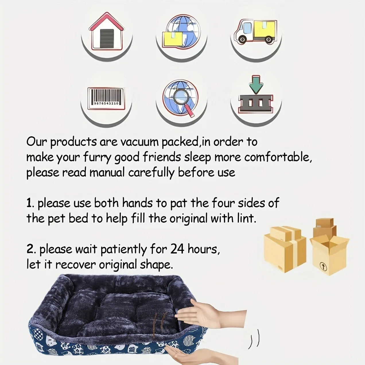 Xxl Blue Pet Dog Bed Sofa Mat For Cats &Amp; Dogs – Nice N Cheap Variety Store Xxl Blue Dog Bed