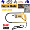 Portable Handheld Electric Concrete Cement Mixing Vibrator W/Flexible Hose Max1800W Product Image Nice N Cheap Variety Store