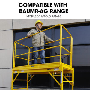 Baumr-Ag Mobile Scaffold Safety Guard Rail – Nice N Cheap Variety Store Scaffold Guard Rail