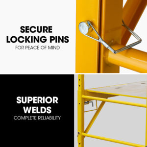 Baumr-Ag Adjustable Mobile Scaffolding, 450Kg Capacity, With Trapdoor Hatch – Nice N Cheap Variety Store Baumr-Ag Adjustable Mobile Scaffolding, 450Kg Capacity, With Trapdoor Hatch - Image 10