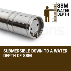 1Hp Submersible Bore Water Pump Deep Well Irrigation Stainless Steel 240V – Nice N Cheap Variety Store 1Hp Submersible Bore Water Pump Deep Well Irrigation Stainless Steel 240V - Image 6