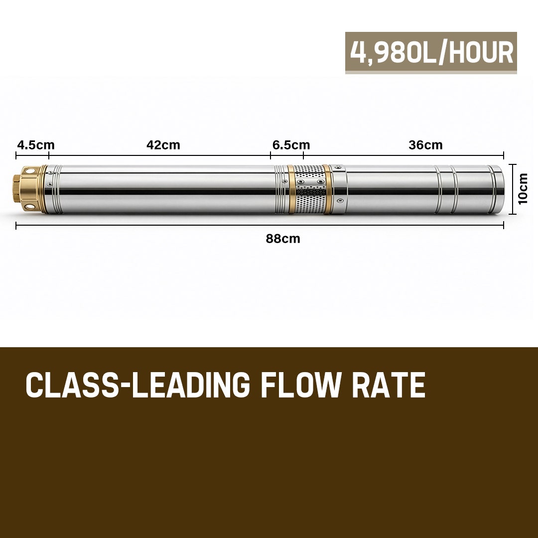 1Hp Submersible Bore Water Pump Deep Well Irrigation Stainless Steel 240V – Nice N Cheap Variety Store 1Hp Submersible Bore Water Pump Deep Well Irrigation Stainless Steel 240V - Image 13