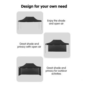 Wallaroo Gazebo Tent Marquee 3X4.5M Popup Outdoor Black – Nice N Cheap Variety Store Wallaroo Gazebo Tent Marquee 3X4.5M Popup Outdoor Black - Image 10