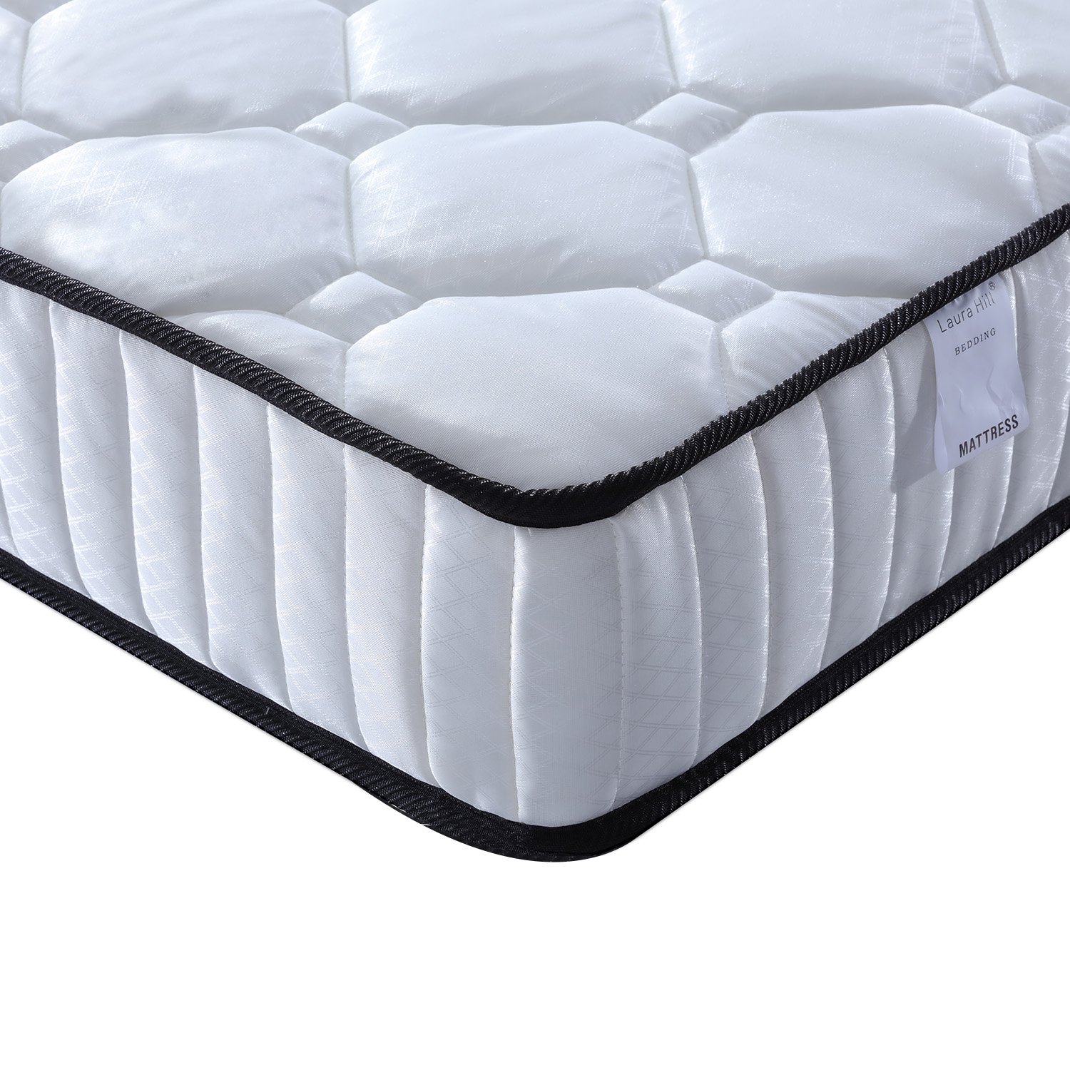 Laura Hill King Single Size Mattress Pocket Spring High Density Foam For Bed – Nice N Cheap Variety Store Laura Hill King Single Size Mattress Pocket Spring High Density Foam For Bed - Image 5