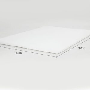 Laura Hill High Density Mattress Foam Topper 7Cm- Single Size Bed - Image 7