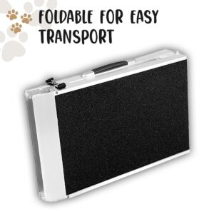 Kartrite Foldable Aluminium Dog Ramp - 183 X 38Cm