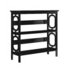 Sarantino Laurel 3-Tier Bookshelf Display Rack In Black – Nice N Cheap Variety Store Sarantino Laurel 3-Tier Bookshelf Display Rack In Black Product Image Nice N Cheap Variety Store