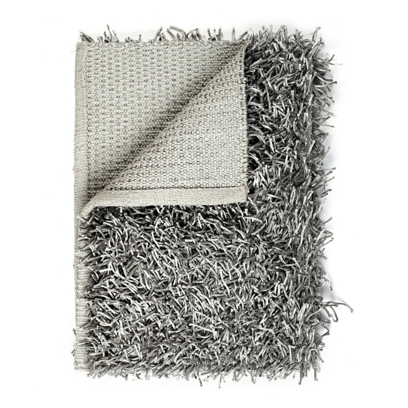 Luxury High Pile Soft Non Slip Bathmat 50 X 80Cm (Silver) – Nice N Cheap Variety Store Luxury High Pile Soft Non Slip Bathmat 50 X 80Cm (Silver) - Image 2