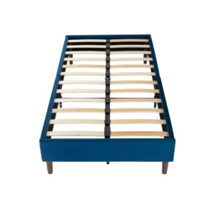 Velvet Blue Bed Frame – Single – Nice N Cheap Variety Store Velvet Blue Bed Frame – Single - Image 9