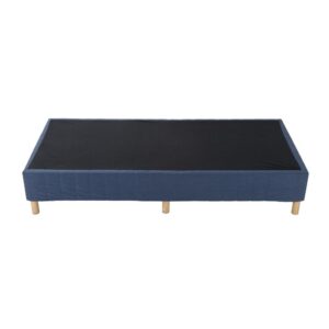 Metal Bed Frame Mattress Foundation Blue – King - Image 10