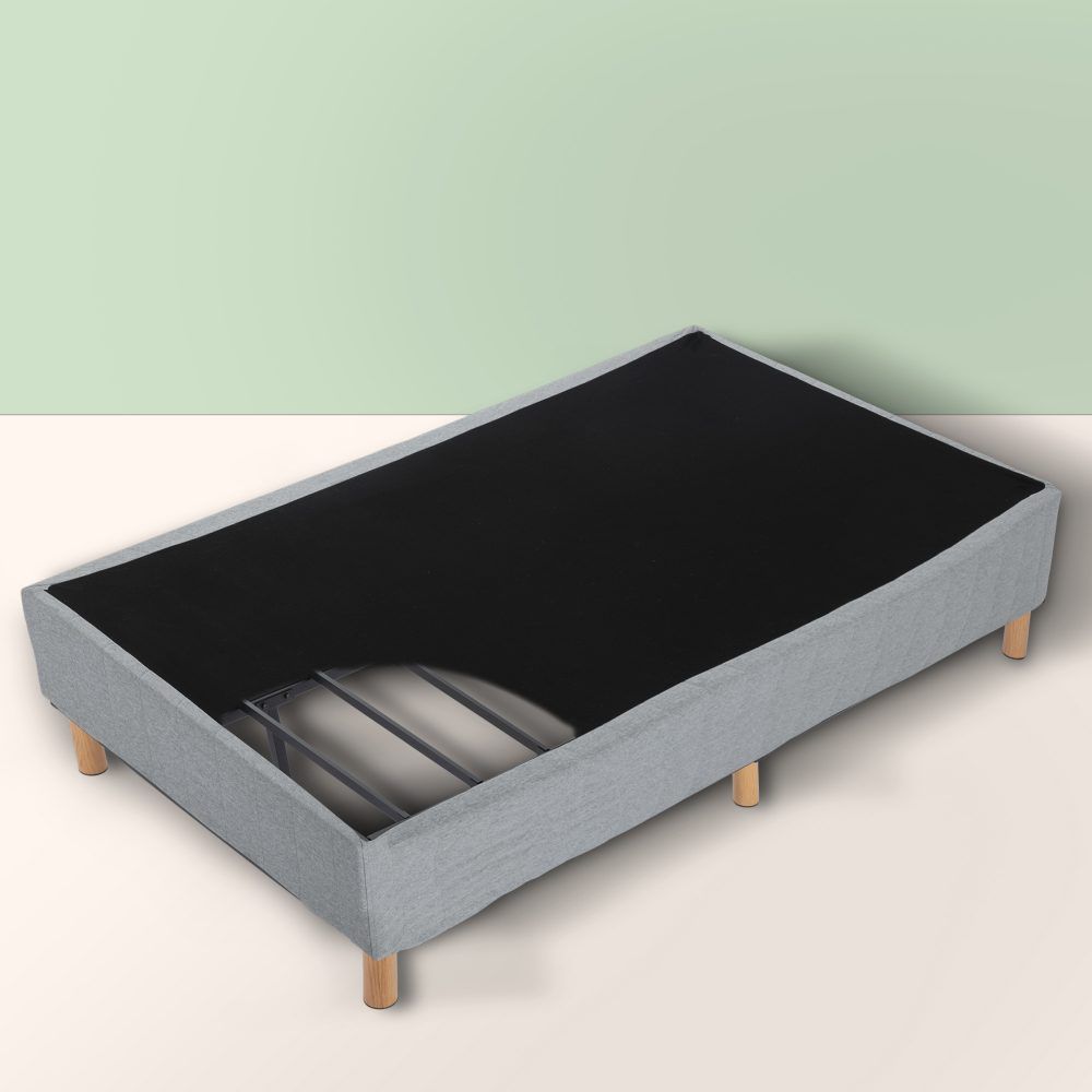 Metal Bedframe Mattress Foundation (Light Grey) – King – Nice N Cheap Variety Store Metal Bedframe Mattress Foundation (Light Grey) – King - Image 7