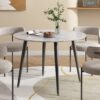 Round Mdf Marbling Dining Table – Nice N Cheap Variety Store Round Mdf Marbling Dining Table Product Image Nice N Cheap Variety Store