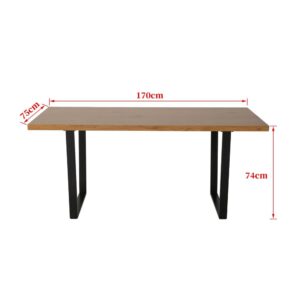Venice Rectangular Dining Table 170Cm Natural – Nice N Cheap Variety Store Venice Rectangular Dining Table 170Cm Natural - Image 12