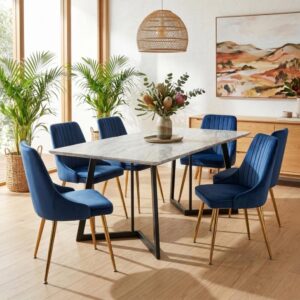 Marble Bliss Dining Set