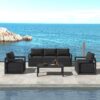 Alfresco 5-Seater Deep-Seated Patio Set – White Product Image Nice N Cheap Variety Store
