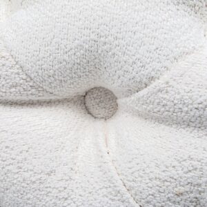 Elsa Tufted Ottoman Beach Boucle White-Rectangular – Nice N Cheap Variety Store Elsa Tufted Ottoman Beach Boucle White-Rectangular - Image 6