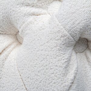 Elsa Tufted Ottoman Beach Boucle White-Rectangular – Nice N Cheap Variety Store Elsa Tufted Ottoman Beach Boucle White-Rectangular - Image 8