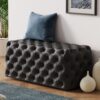 Black Leathaire Ottoman-Rectangular – Nice N Cheap Variety Store Black Leathaire Ottoman-Rectangular Product Image Nice N Cheap Variety Store