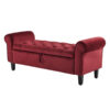 Storage Ottoman Stool Arm Bench Seat 132Cm Velvet Red – Nice N Cheap Variety Store Storage Ottoman Stool Arm Bench Seat 132Cm Velvet Red Product Image Nice N Cheap Variety Store