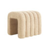 Ridge Arch Ottoman Stool Teddy Fleece Fabric Foot Rest 45Cm Beige – Nice N Cheap Variety Store Ridge Arch Ottoman Stool Teddy Fleece Fabric Foot Rest 45Cm Beige Product Image Nice N Cheap Variety Store