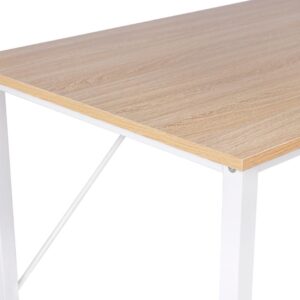 Yes4Homes Computer Desk, Sturdy Home Office Laptop Desk Modern Writing Table, Multipurpose Workstation - Image 7
