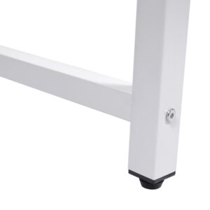 Yes4Homes Computer Desk, Sturdy Home Office Laptop Desk Modern Writing Table, Multipurpose Workstation - Image 8