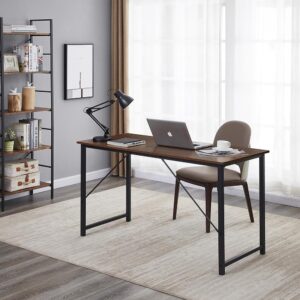Yes4Homes Computer Desk, Sturdy Home Office Desk For Laptop, Modern Simple Style Writing Table, Multipurpose Workstation – Nice N Cheap Variety Store Yes4Homes Computer Desk, Sturdy Home Office Desk For Laptop, Modern Simple Style Writing Table, Multipurpose Workstation - Image 2
