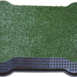 Yes4Pets Dog Potty Training Grass Mat - Bone Shape – Nice N Cheap Variety Store Dog Potty Training Mat