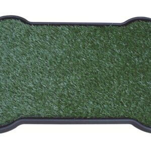 Yes4Pets Dog Potty Training Grass Mat - Bone Shape – Nice N Cheap Variety Store Dog Potty Training Mat