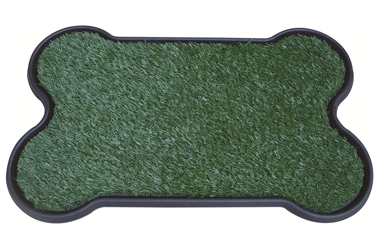 Yes4Pets Dog Potty Training Grass Mat - Bone Shape – Nice N Cheap Variety Store Dog Potty Training Mat