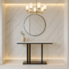 Interior Ave - Pandora Stone Marble Console - Marble &Amp; Black – Nice N Cheap Variety Store Interior Ave - Pandora Stone Marble Console - Marble &Amp; Black Product Image Nice N Cheap Variety Store