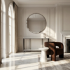 Interior Ave - Bronte Dual Layer Marble Stone Console - White Marble Stone – Nice N Cheap Variety Store Interior Ave - Bronte Dual Layer Marble Stone Console - White Marble Stone Product Image Nice N Cheap Variety Store