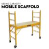 450Kg Mobile Scaffold High Work Safety Platform Scaffolding Portable Ladder Product Image Nice N Cheap Variety Store