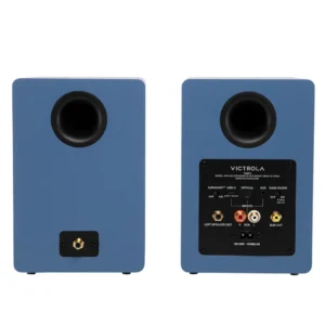 Victrola Tempo Bluetooth Bookshelf Speakers - Blue – Nice N Cheap Variety Store Victrola Tempo Bluetooth Bookshelf Speakers - Blue - Image 3