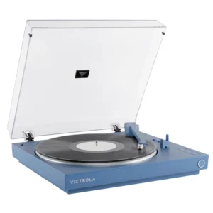Victrola Automatic Bluetooth Turntable - Blue - Image 5