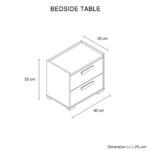 Queen 4 Pcs Bedroom Suite With Dresser Fabric Upholstery Mdf Combination Of Black &Amp; Cement Colour – Nice N Cheap Variety Store Queen 4 Pcs Bedroom Suite With Dresser Fabric Upholstery Mdf Combination Of Black &Amp; Cement Colour - Image 7