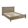 King Size Bed Frame Natural Wood Like Mdf In Oak Colour Product Image Nice N Cheap Variety Store