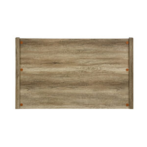 King Size Bed Frame Natural Wood Like Mdf In Oak Colour – Nice N Cheap Variety Store King Size Bed Frame Natural Wood Like Mdf In Oak Colour - Image 4
