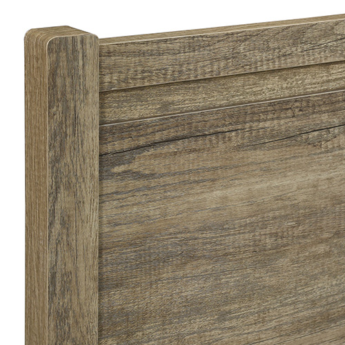 King Size Bed Frame Natural Wood Like Mdf In Oak Colour – Nice N Cheap Variety Store King Size Bed Frame Natural Wood Like Mdf In Oak Colour - Image 5