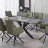 Dining Table Rectangular Shape Grey Sintered Stone Top Powder Coated Iron Legs – Nice N Cheap Variety Store Dining Table Rectangular Shape Grey Sintered Stone Top Powder Coated Iron Legs Product Image Nice N Cheap Variety Store