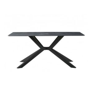 Dining Table Rectangular Shape Green Sintered Stone Top Powder Coated Iron Legs – Nice N Cheap Variety Store Dining Table Rectangular Shape Green Sintered Stone Top Powder Coated Iron Legs - Image 4