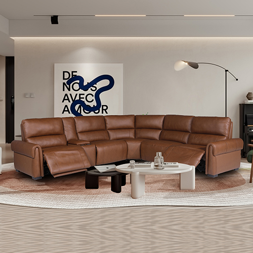 Havana 6 Seater Genuine Leather Recliner Sofa Power Slide Chaise Zero Gravity Mechanism – Nice N Cheap Variety Store Havana 6 Seater Genuine Leather Recliner Sofa Power Slide Chaise Zero Gravity Mechanism - Image 2