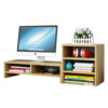 Wooden Desk Monitor Riser Stand With 3Tier Storage Shelves Desktop Bookshelf(Walnut Wood(Style 02)) – Nice N Cheap Variety Store Wooden Desk Monitor Riser Stand With 3Tier Storage Shelves Desktop Bookshelf(Walnut Wood(Style 02)) Product Image Nice N Cheap Variety Store