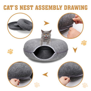 Cat Tunnel Bed