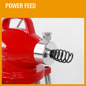 400W Drain Cleaner Electric Eel Rigid Plumbing Sewerage Pipe Machine 6 Cutters – Nice N Cheap Variety Store 400W Drain Cleaner Electric Eel Rigid Plumbing Sewerage Pipe Machine 6 Cutters - Image 4